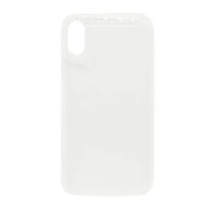 iPhone X szilikon tok, vékony 0,5 mm, Átlátszó