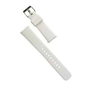 Samsung Galaxy Watch 4 szilikon óraszíj, 20 mm, Fehér