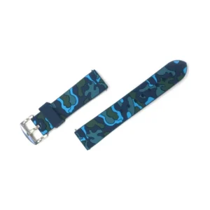 Samsung Watch 3 szíj 45mm/Watch 46mm, 22 mm szilikon, Fekete