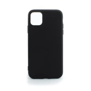 iPhone 12 Pro Max vékony TPU szilikon hátlap, 0,5 mm, Fekete