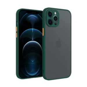 IPhone 12 Pro Max tok, vékony 0,5 mm, Zöld és Narancs