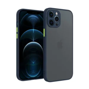 iPhone 12 tok, 0,5 mm vékony műanyag, Kék és Zöld