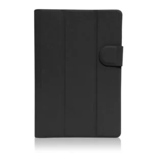 Etui 13''-os univerzális tablet tartó, műbőr mappa, asztali tartó, Fekete