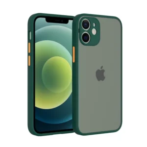 Apple iPhone 13 Mini tok, 0,5 mm vékony műanyag, Zöld és Narancs