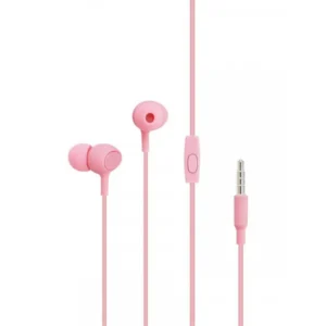 Cellect 3.5 jack sztereó headset, mikrofonnal, 120 cm kábel, Rózsaszín