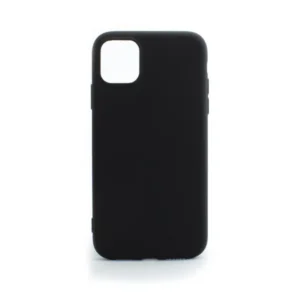 Apple iPhone SE tok 2022/2020/8/7, TPU szilikon, 0,5 mm, Fekete
