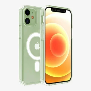 iPhone 13 Pro tok, TPU+PC, mágneses, Átlátszó