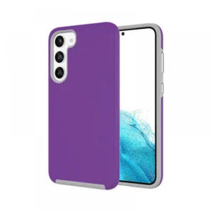 Samsung S23 tok, TPU+PC ütésálló, Lila