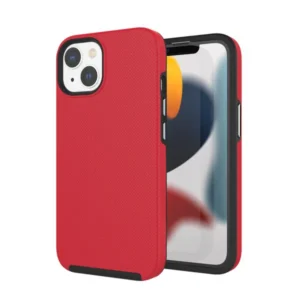 Apple iPhone 14 Plus tok, TPU+PC ütésálló, Piros