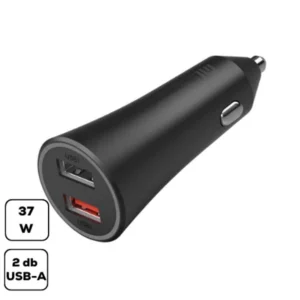 Xiaomi Mi Dual-Port 37W autós töltő, 27W+10W kimenet