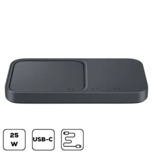 SamsungWireless töltő, dupla vezeték nélküli, ventilátoros (Fekete)