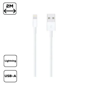 Cellect iPhone Lightning USB adat- és töltőkábel, 2m, Gyorstöltés támogatással