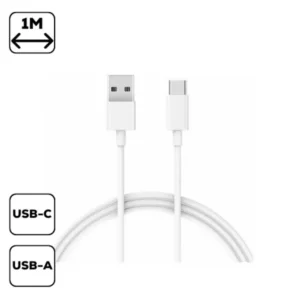 Xiaomi Mi Type-C kábel, 1 m, Fehér (BHR4422)