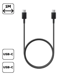 Samsung Type-C kábel, 1 m, 5A/20V, Fekete