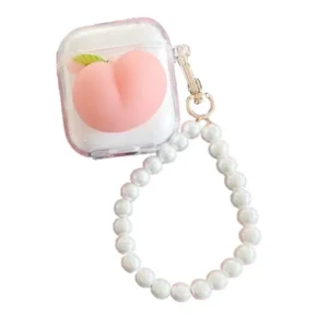 Apple AirPods 3 tok, Szilikon védelem, Barack