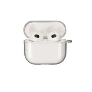 Apple Airpods 3 szilikon tok, 1.8 mm, Átlátszó