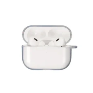 AirPods Pro tok, szilikon, 1.8 mm, Átlátszó