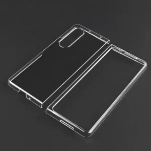 Samsung Z Fold 5 szilikon hátlap, 0,5 mm, Átlátszó