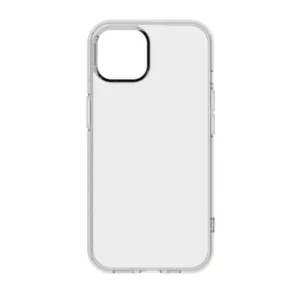 iPhone 15 Plus hátlap, vékony TPU, 0,5 mm, Átlátszó