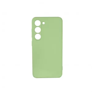 Samsung S23 tok, prémium szilikon, Zöld