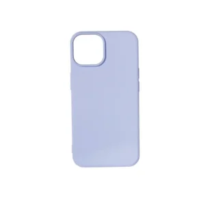 IPhone 14 Pro Max tok, prémium szilikon, 0,4 mm, Lila