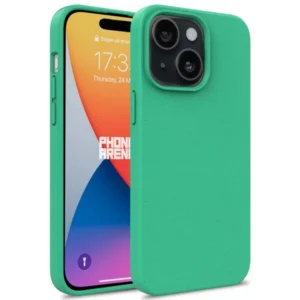 Cellect GoGreen iPhone 15 tok, 100% biológiailag lebomló, Türkiz