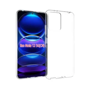 Xiaomi Redmi Note 12 5G szilikon hátlap, 0,5 mm, Átlátszó