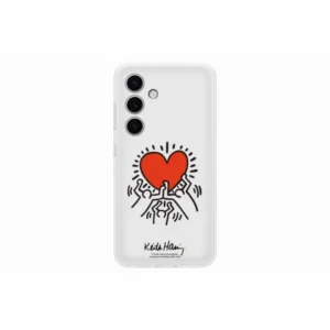 Samsung Galaxy S24 Flipsuit tok, Interaktív kártyás, Fehér