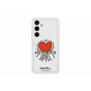 Samsung Galaxy S24 Plus tok, Flipsuit tok, Interaktív kártyatartó, Fehér