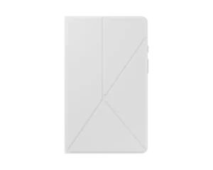 Samsung Tab A9 Plus Book Cover, bőrhatású borítás, állványfunkció, Fehér