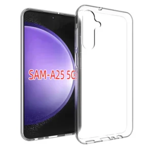 Samsung A25 5G hátlap, vékony 0,5 mm, Átlátszó