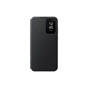 Samsung Galaxy A35 5G smart view wallet tok, kártyatartó és prémium védelem, Fekete