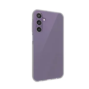 Samsung A35 5G tok, vékony szilikon hátlap, Átlátszó
