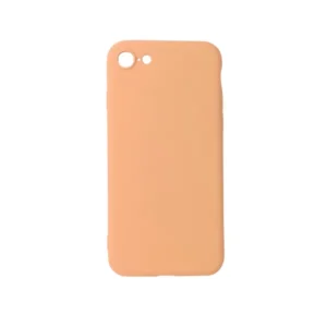 Apple iPhone SE 2022/2020/8/7 tok, prémium szilikon, 0,4 mm, Narancs