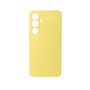 Samsung S24 Plus szilikon tok, 0,4 mm, 4 g, Citromsárga