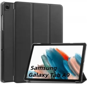 Samsung Tab-A9-Plus tablet tok, állvány funkció, Fekete