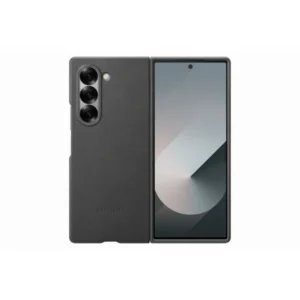 Samsung Fold 6 tok, bőr, Szürke