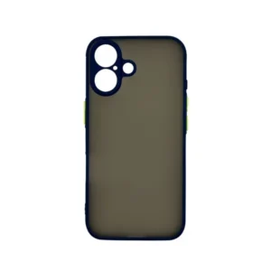 iPhone 16 tok, műanyag, 0,5 mm vékony, Kék-Zöld