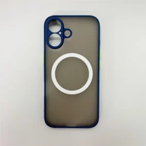 Apple iPhone 16 tok, mágneses, 0,5 mm, Kék-zöld