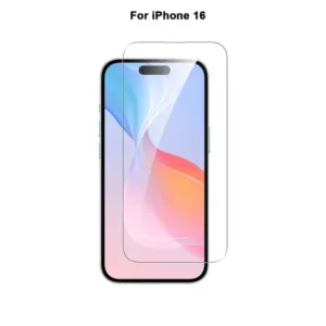 iPhone 16/15 üvegfólia, 0.3 mm, lekerekített élek
