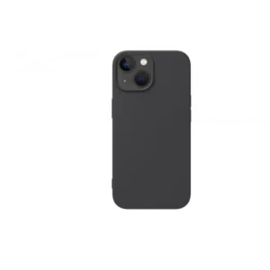 iPhone 16 Pro Max tok, prémium szilikon, ultravékony 0,4 mm, Fekete