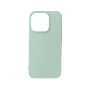 iPhone 16 Pro Max prémium szilikon tok, ultra vékony 0,4 mm, Türkíz