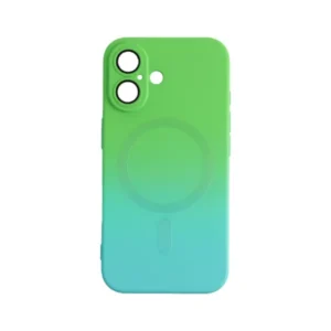 IPhone 16 tok, mágneses design, Kék-zöld