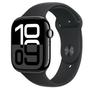 Apple Watch S10, GPS 46mm, Alumíniumtok, Fekete