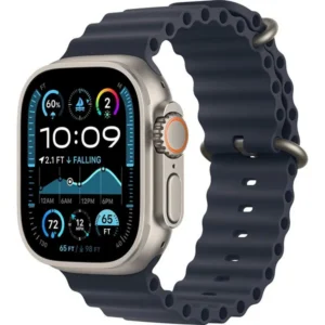 Apple Watch Ultra2 v2 Cellular 49mm, titántok, Tengerészkék