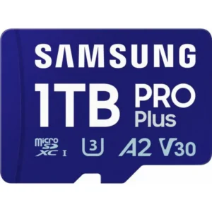 Samsung Pro Plus microSD + kártyaolvasó R180/W130, 1TB, 180/130MB/s