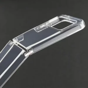 Samsung Z Flip 6 TPU hátlap, 0,5 mm vékony, Átlátszó
