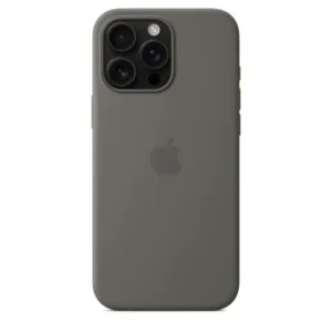 Apple iPhone 16 Pro Max, MagSafe szilikon tok, Kőszürke