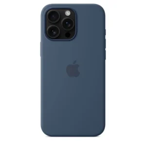 Apple iPhone 16 Pro Max, MagSafe szilikon tok, Denim
