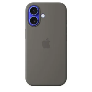 Apple iPhone 16 szilikontok, MagSafe-rögzítésű, Kőszürke